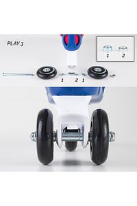 Oxelo Çocuk Paten Arka Tekerlek Birleştirme Kiti / Play3 - Play5 ürün fotoğrafı