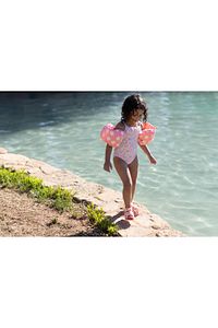 Nabaiji Çocuk Yüzme Kolluğu - 11/30 Kg - Pembe - Çiçek Desenli ürün fotoğrafı