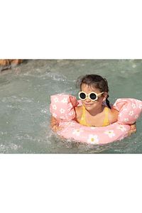Nabaiji Çocuk Yüzme Kolluğu - 11/30 Kg - Pembe - Çiçek Desenli ürün fotoğrafı