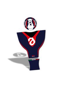 GP Kompozit Aprilia RS 660 2021-2023 Uyumlu Tank Pad Mavi ürün fotoğrafı