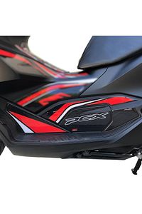 Gp Kompozit Honda Pcx 125 2021-2024 Uyumlu Yan Alt Ayak Pad Gri ürün fotoğrafı