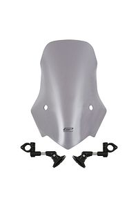 Gp Kompozit Mondial 125 Drift L 2011-2023 Uyumlu Ön Cam Füme 49 Cm ürün fotoğrafı