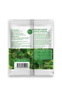 Katkısız Yeşil Sebzeli Detoks Çorbası Karışımı 21 G (DÜŞÜK KALORİLİ, VEGAN, GLÜTENSİZ) ürün fotoğrafı