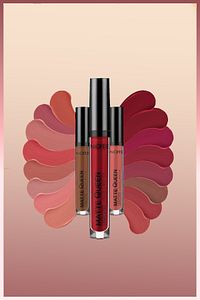 Matte Queen Lipstick Kalıcı Mat Likit Ruj - 06 Noble Rose - Nude ürün fotoğrafı