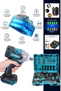Assur Plus 21v 2.0ah Şarjlı Somun Sıkma Sökme Darbeli 450nm Şarjlı Taşlama 125mm Kömürsüz Profesyo ürün fotoğrafı