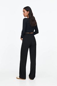 Pensli straight kumaş pantolon ürün fotoğrafı