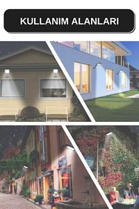 Solar Güneş Enerjili Led Bahçe Aydınlatması 120 Ledli 3 Modlu Hareket Sensörlü Su Geçirmez Lambası ürün fotoğrafı