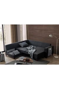 Loft Köşe Koltuk Takımı Antrasit ürün fotoğrafı