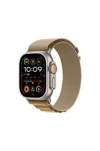 Watch Ultra 2 GPS + Cellular 2024 49mm Natural Titanium Case with Tan Alpine Loop - Medium ürün fotoğrafı