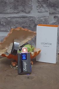 Kişiye Özel Isim Baskılı Çakmak Parmak Izli Dokunmatik Usb Şarjlı Çakmak ürün fotoğrafı