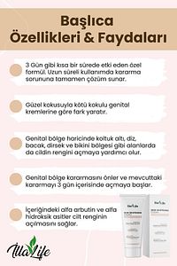 Güzel Kokulu & Etkili Genital Bölge Beyazlatıcı Krem Özel Bölge Kararması Karşıtı Aydınlatıcı Krem ürün fotoğrafı