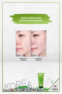 Green Tea Içeren Hassasiyet, Leke Ve Karşıtı Spf50 Yeşil Çay Özlü Kore Güneş Koruyucu Krem ürün fotoğrafı