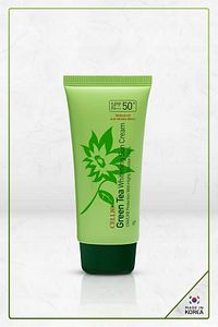 Green Tea Içeren Hassasiyet, Leke Ve Karşıtı Spf50 Yeşil Çay Özlü Kore Güneş Koruyucu Krem ürün fotoğrafı