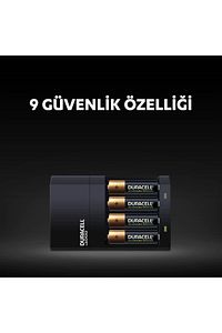 CEF 14 Pil Şarj Cihazı, 4 saat (1 adet) + Şarj Edilebilir AA ve AAA Pil (2'şer adet) ürün fotoğrafı