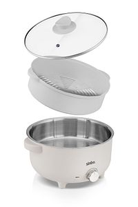 Sco-5061  700w 3 Litre Çok Fonksiyonlu Buharlı Pişirici Güveç, Pilav, Çorba, Haşlama ürün fotoğrafı