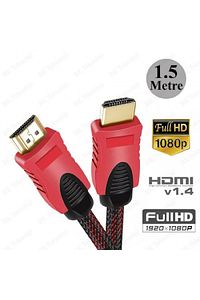 1.5 Mt Örgülü Hdmı Kablo 1080p Hdmı Uyumlu Hdmı Dijital Kablo Tv Bilgisayar Yüksek Hızlı Hd Kablo ürün fotoğrafı