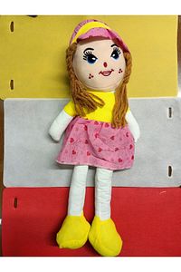 Bez Bebek 50cm Renkli Elbiseli Sv-141014 ürün fotoğrafı