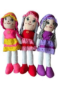 Bez Bebek 50cm Renkli Elbiseli Sv-141014 ürün fotoğrafı