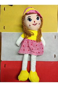 Bez Bebek 50cm Renkli Elbiseli Sv-141014 ürün fotoğrafı