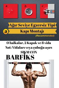 60-100 Cm Koridor Kapı Barfiksi Barfix Aleti Mekik Şınav Çubuğu Çekme Barı Demiri Bar ürün fotoğrafı