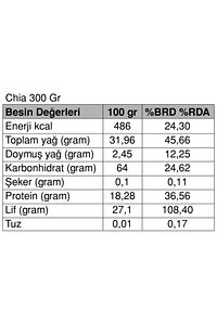 Glutensiz Chia 300 Gr ürün fotoğrafı