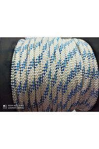 4 Mm Iskota Halat 50 Metre - Parlak Ipek Örgülü Polyester Halat-tekne Halatı ürün fotoğrafı