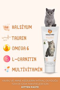 Yavru Ve Anne Kediler Için Bağışıklık Sistemi Destekleyici Kitten Paste 100g ürün fotoğrafı