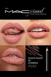 M·a·cxımal Silky Matte Lipstick Nemlendirme Etkili Yoğun Renk Sağlayan Ruj - Kinda Sexy ürün fotoğrafı