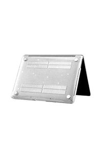 Apple Macbook Air 13 M1 Çip 2020 Kılıf A2337 A1932 A2174 Simli Parlak Transparan Kapak Kılıf ürün fotoğrafı