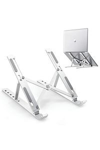 Alüminyum Ayarlı Laptop Macbook Notebook Uyumlu Stand Laptop Yükseltici Tablet Standı Süper ürün fotoğrafı