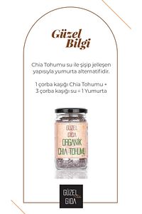 Organik Chia Tohumu 200 gr x 2 ürün fotoğrafı