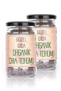 Organik Chia Tohumu 200 gr x 2 ürün fotoğrafı