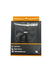 Z-101 Ultra Sessiz 12cm Kasa Fanı 120x120mm Molex Fan 0.3a 1600rpm ürün fotoğrafı