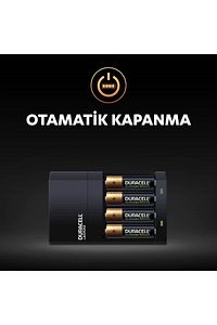 CEF 14 Pil Şarj Cihazı, 4 saat (1 adet) + Şarj Edilebilir AA ve AAA Pil (2'şer adet) ürün fotoğrafı