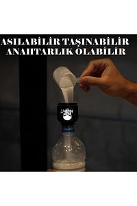 Protein Shaker + Toz Saklama Hunisi Sporcu Shaker + Toz Saklama Kabı Fitness Shaker Pillbox ürün fotoğrafı