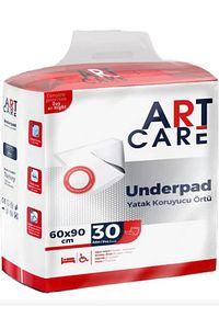 Art Care Yatak Koruyucu Örtü Hasta Serme Bezi Köpek Çiş Pedi 60x90 30 lu ürün fotoğrafı