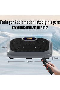 2d Özellikli Profesyonel Titreşimli Egzersiz Aleti Basen Karın Bacak Spor Aleti ürün fotoğrafı