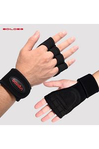 Profesyonel Fitness Eldiveni Siyah ürün fotoğrafı