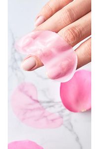 Aqua Rose Organik Gül Suyu İçerikli Nemlendirici Göz Maskesi, Hyaluron, Koyu Halka, Göz Torbası ürün fotoğrafı