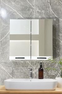 Dante Aynalı Banyo Dolabı Lavabo Üstü Dolap Ecza Dolabı ürün fotoğrafı