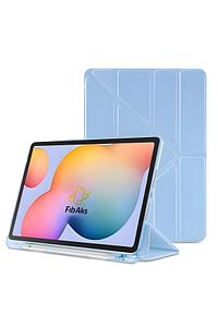 İpad 7. 8. 9. Nesil 10.2" Kılıf Katlanır Kalemlikli Standlı Uyku Modlu Akıllı Kapak ürün fotoğrafı