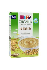 Organik 5 Tahıllı 6 Ay Kaşık Maması 200 gr ürün fotoğrafı