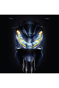 Honda Pcx Ön Far Kaşı Tasarımı Şeffaf Sticker Sarı ürün fotoğrafı