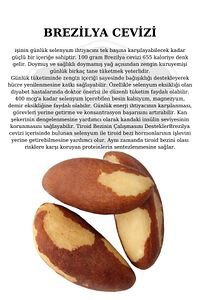 Brezilya Cevizi 250gr Yeni Bütün Tane(KİLİTLİ AMBALAJ, ÇİĞ,TUZSUZ) ürün fotoğrafı