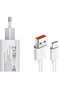 Xiaomi Uyumlu Type C 33w Hızlı Şarj Cihazı Şarj Aleti Kablo + Adaptör Hızlı Turbo Şarj Aleti 5a ürün fotoğrafı
