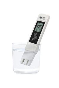 Tds&ec Metre Su Kalite Iletkenlik Ölçme Termometre Su Test Cihazı Topraksız Tarım ürün fotoğrafı