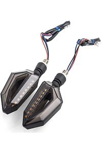 Amerikan Park Modüllü Çift Renk Motosiklet Sinyal Led Takımı 12v Universal ürün fotoğrafı