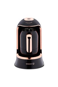 Kahvekolik Deluxe Otomatik Kahve Makinesi Siyah Rose A860-09 ürün fotoğrafı