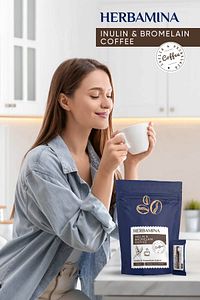 Inülin Ve Bromelain Coffee - 90gr ürün fotoğrafı