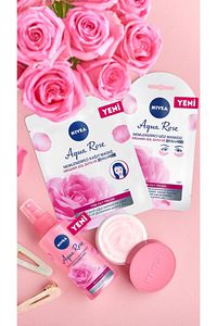 Aqua Rose Organik Gül Suyu İçerikli Nemlendirici Göz Maskesi, Hyaluron, Koyu Halka, Göz Torbası ürün fotoğrafı
